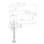 Змішувач для біде IMPRESE BRECLAV 40245, хром