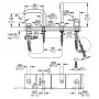 Змішувач для ванни GROHE ESSENCE NEW 19578001, хром
