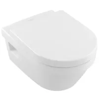 Унітаз підвісний VILLEROY & BOCH ARCHITECTURA 4687HR01, Directflush із кришкою Soft Closing, укорочений, білий