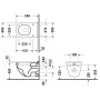 Унітаз підвісний DURAVIT STARCK 3 42000900A1