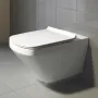 Унітаз підвісний DURAVIT DURASTYLE 45510900A1, Rimless, з кришкою Soft close
