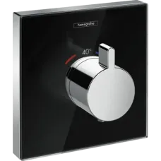 Термостат для душу скляний HANSGROHE SHOWERSELECT 15734600, чорний