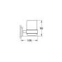 Стакан для ванної кімнати GROHE ESSENTIALS 40447001, хром
