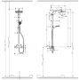 Душова система з термостатом HANSGROHE CROMETTA E 27271000