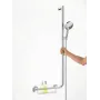 Душовий набір із душовою штангою праворуч HANSGROHE RAINDANCE SELECT 26326400, хром з білим