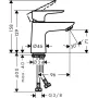 Змішувач для раковини HANSGROHE TALIS E 71702000