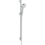 Душовий набір HANSGROHE CROMA SELECT 26571400, хром з білим