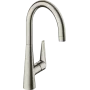 Змішувач для кухонної мийки HANSGROHE TALIS 72810800, нержавіюча сталь