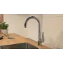 Змішувач для кухонної мийки HANSGROHE TALIS 72810800, нержавіюча сталь