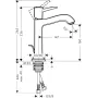 Змішувач для раковини HANSGROHE METROPOL CLASSIC 31302000