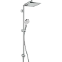 Душова система без змішувача HANSGROHE CROMETTA E 27289000, хром