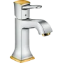 Змішувач з донним клапаном HANSGROHE METROPOL CLASSIC 31300090, золото глянсовий