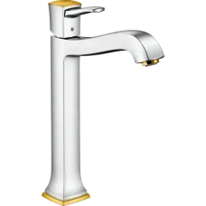 Змішувач для раковини з донним клапаном HANSGROHE METROPOL CLASSIC 31303090, золото глянсовий