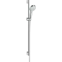 Душовий набір HANSGROHE CROMA SELECT 26573400, хром з білим