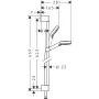 Гарнітур душовий HANSGROHE CROMETTA VARIO 26532400, хром
