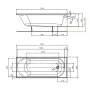 Ванна акрилова KOLO OPAL PLUS 170x70 XWP137000N