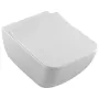 Унітаз підвісний круговий змив VILLEROY & BOCH VENTICELLO 4611RL01, DirectFlush із кришкою, білий