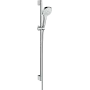 Душовий набір HANSGROHE CROMA SELECT 26593400, хром з білим