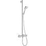 Душовий набір із термостатом HANSGROHE CROMA SELECT 27248400, хром з білим