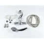 Змішувач для ванни RJ SOFT RBZZ001-9B, хром