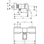 Змішувач для душу HANSGROHE METROPOL 74560000
