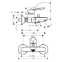 Змішувач для ванни HANSGROHE LOGIS E 71403000