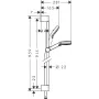 Душовий набір HANSGROHE CROMETTA 26536400, хром з білим