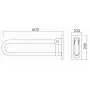 Поручень Kolo LEHNEN CONCEPT PRO L60401000