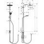 Душова система без змішувача HANSGROHE CROMETTA S 27270000