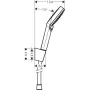 Гарнітур душовий HANSGROHE CROMETTA VARIO 26692400, хром