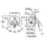 Змішувач для ванни GROHE EUROSTYLE 33637003