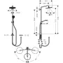 Душова система без змішувача HANSGROHE RAINDANCE SELECT 26793000