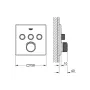 Змішувач прихованого монтажу GROHE SMARTCONTROL 29126000