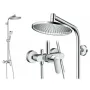 Душова система зі змішувачем HANSGROHE CROMETTA S 27269000, хром