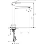 Змішувач для умивальника HANSGROHE METROPOL 32512000