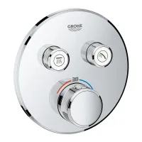 Зовнішня частина змішувача прихованого монтажу GROHE SMARTCONTROL 29119000, хром