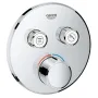 Зовнішня частина змішувача прихованого монтажу GROHE SMARTCONTROL 29145000, хром