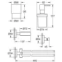 Набір аксесуарів для ванної кімнати GROHE ESSENTIALS 40846001