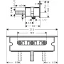 Тримач ручного душу HANSGROHE FIXFIT 26456000
