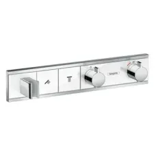 Термостат для душу HANSGROHE RAINSELECT 15355400, хром з білим