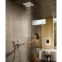 Термостат для душу HANSGROHE RAINSELECT 15355400, хром з білим