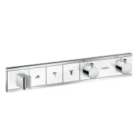 Термостат для душу на споживача HANSGROHE RAINSELECT 15356400, хром з білим