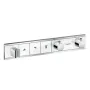 Термостат для душу на споживача HANSGROHE RAINSELECT 15356400, хром з білим
