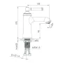 Змішувач для умивальника IMPRESE HYDRANT ZMK031806010