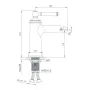 Змішувач для біде IMPRESE HYDRANT ZMK031806070