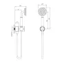Гарнітур душовий IMPRESE HYDRANT ZMK031806100