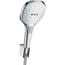 Душовий набір із душовим шлангом HANSGROHE RAINDANCE SELECT 26700400, хром з білим