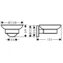 Мильниця HANSGROHE LOGIS 41715000