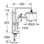 Душова система без змішувача GROHE TEMPESTA NEW 27389002