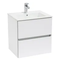 Тумба з умивальником ROCA CUBE A85119B806, білий